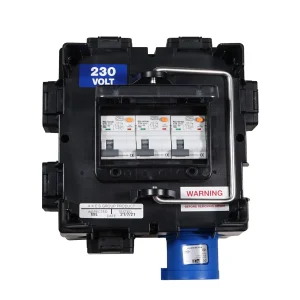 IMST Distribution Box 32A 240V In, 6x13A, 3x DP 10A RCBO