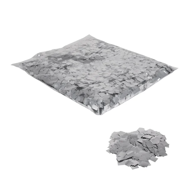 1KG LOOSE SQUARE CONFETTI 10 x 10mm (Metallic)