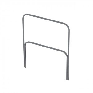 SBA-14 Steel Black Handrail 1m