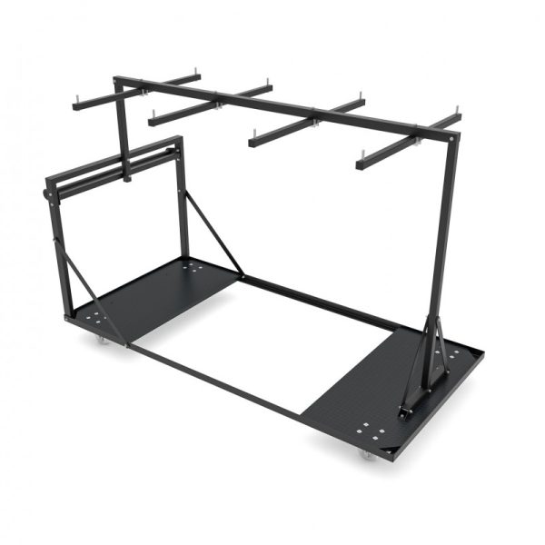 T48 Eight 2m Handrail Transport Trolley - Image 2
