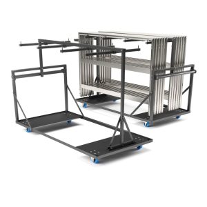 T48 Eight 2m Handrail Transport Trolley