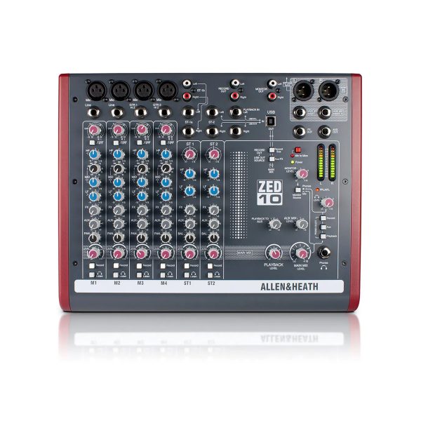 Allen & Heath Compact Stereo Mixer ZED-10