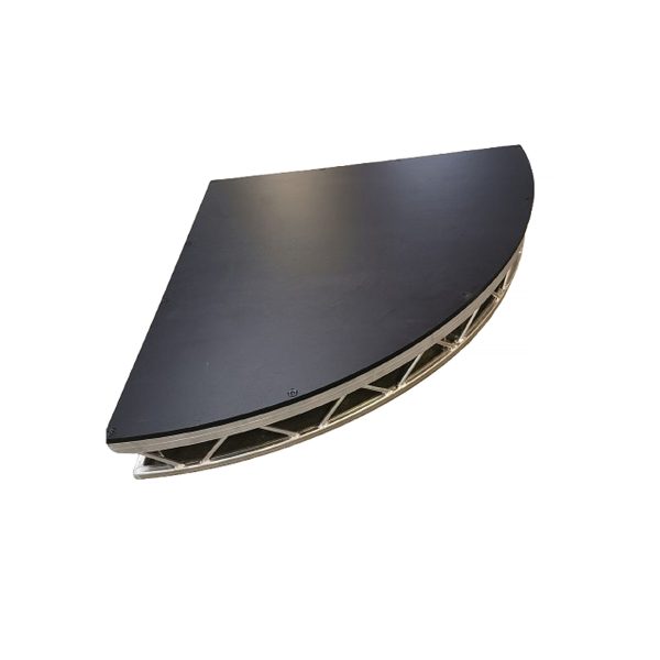 ALUDECK LIVE 4x4ft Rounded Quadrant - Image 2