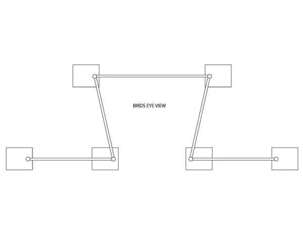 Curtain Call Pipe and Drape Horizontal Cross Bars - Image 8