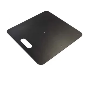 Curtain Call Pipe and Drape 450x450mm Black Base Plate (Requires Spigot)
