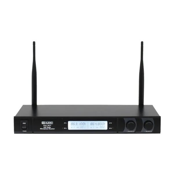 W-Audio RM 30T Twin UHF Handheld Radio Microphone system - Image 3