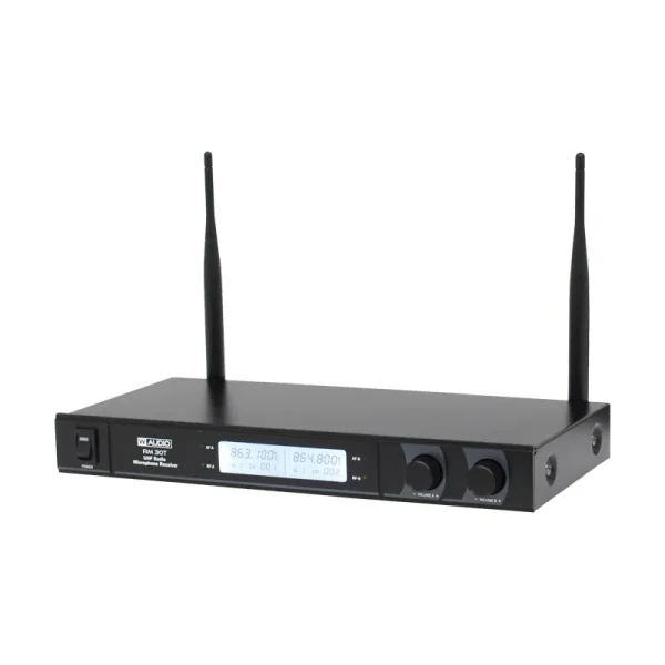 W-Audio RM 30T Twin UHF Handheld Radio Microphone system - Image 2