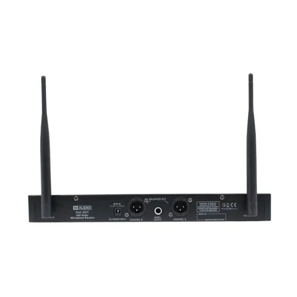 W-Audio RM 30T Twin UHF Handheld Radio Microphone system - Image 4