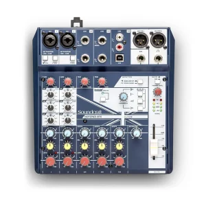 Soundcraft Notepad 8FX Small Format Analogue Mixing Console with Effects