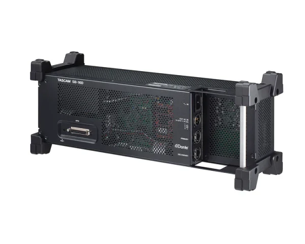 Tascam SB-16D Portable/Rack Mounted 16in/16out Stage Box with Dante 3U - Image 5