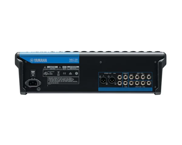 Yamaha MG20 20-Channel Mixing Console 16 Mic / 20 Line with Faders - Image 3